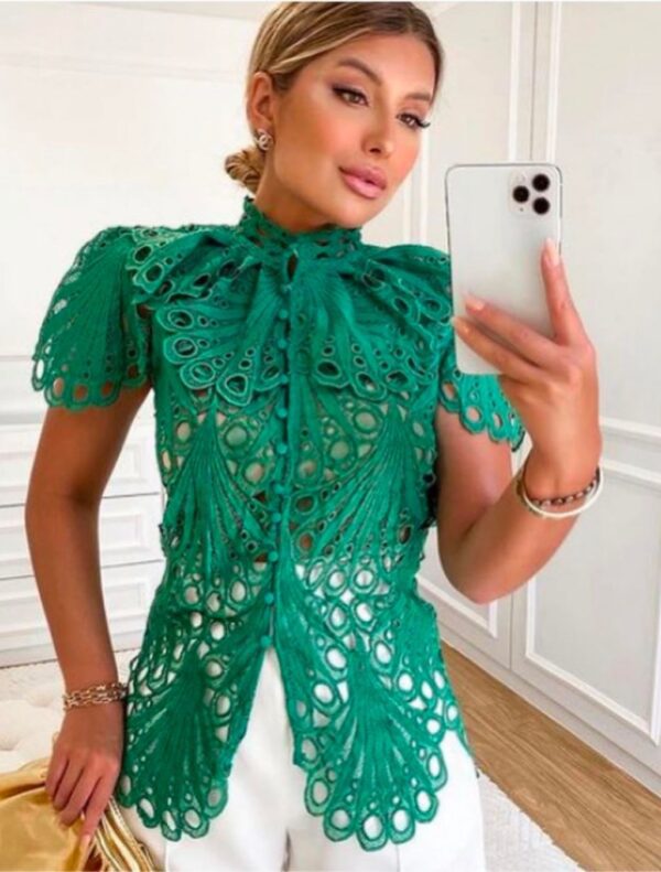 Blusa Luxo guipir