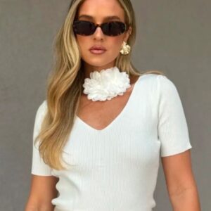 Blusa Modal Choker