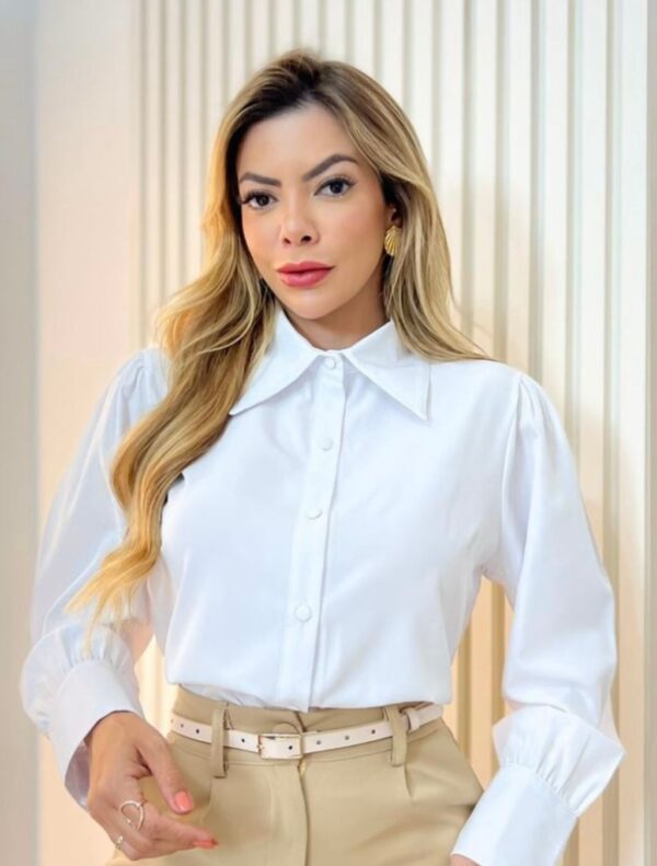 Camisa Crepe Acetinada - Image 3