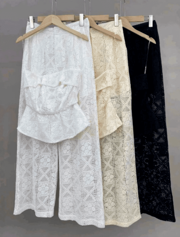 Conjunto de Renda Crochê - Image 3
