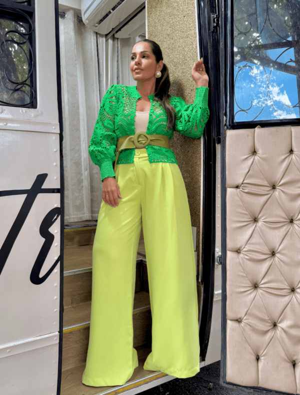 Calça Pantalona Alfaiataria Premium