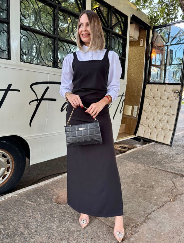 Vestido Reto alfaiatara - Imagem 5