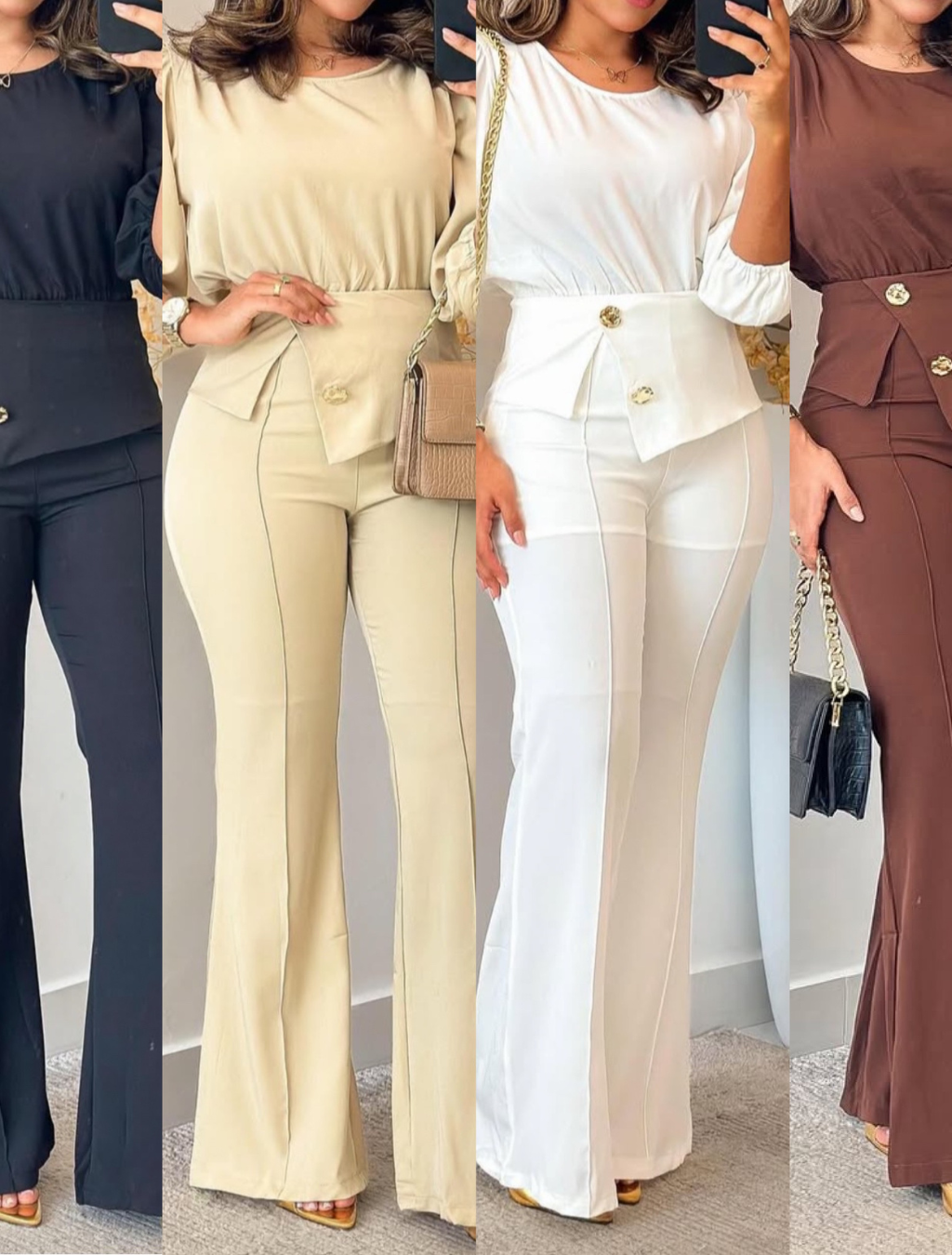 Conjunto Calça Flare