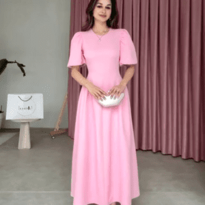 Vestido Godê Bufante