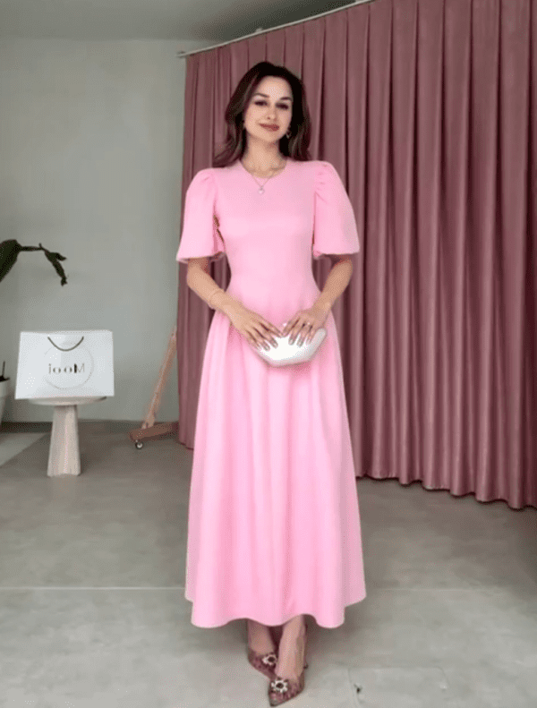 Vestido Godê Bufante