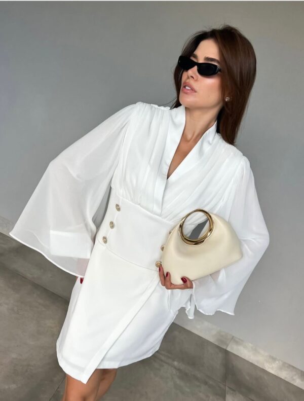 Vestido Curto Manga longa - Imagem 3