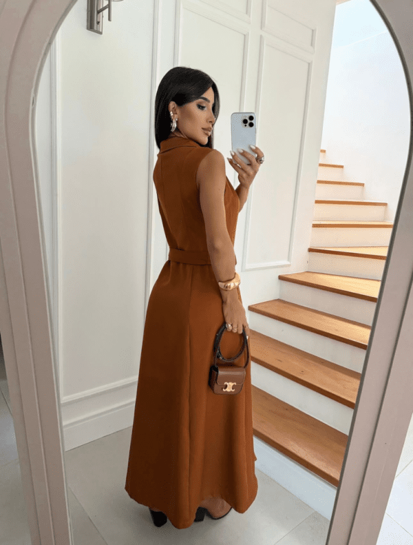 Vestido Chamise Alfaiataria - Imagem 3