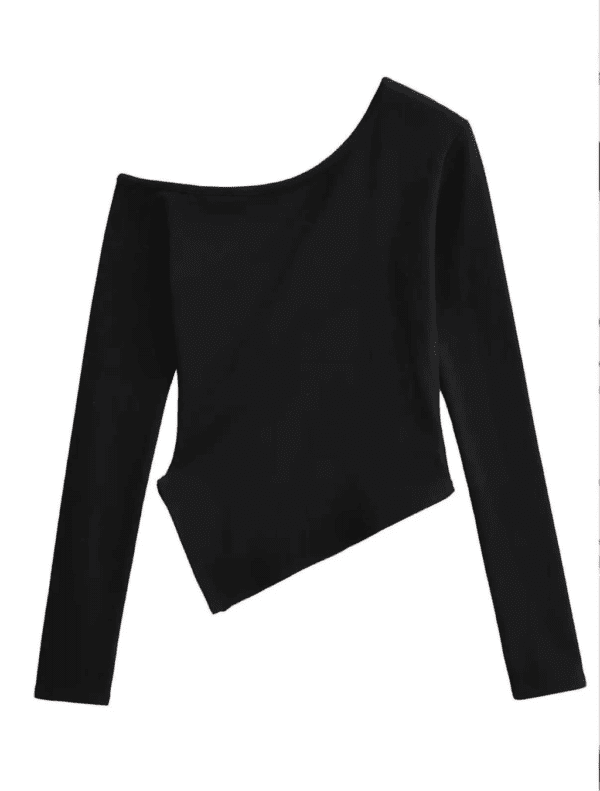 Blusa Acimetrica manga longa