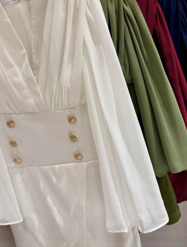 Vestido Curto Manga longa - Imagem 2