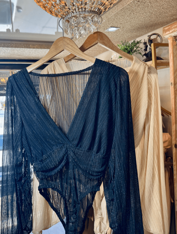 Body Tule Fios Lurex - Imagem 2