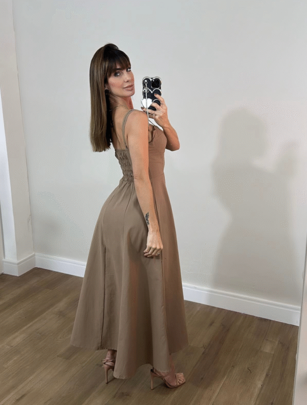 Vestido Godê Tricoline & algodão - Imagem 2