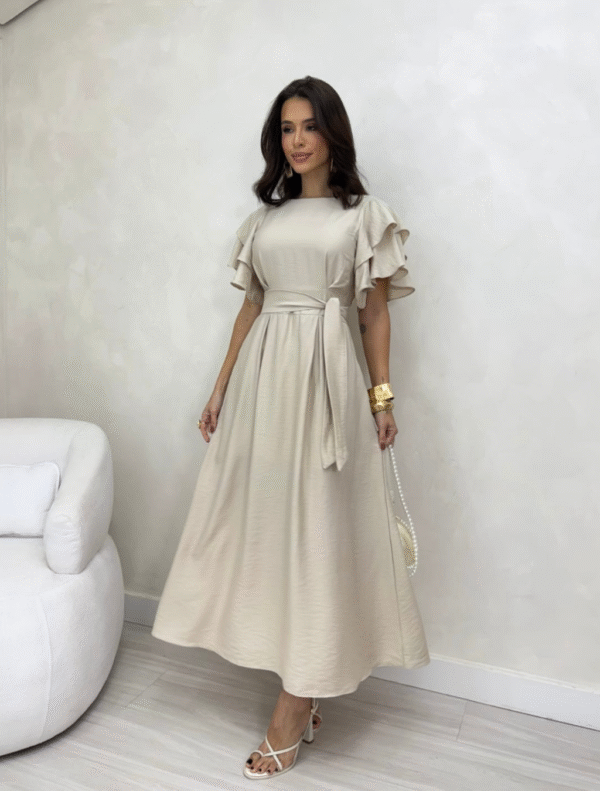 Vestido Manga Dupla - Imagem 2