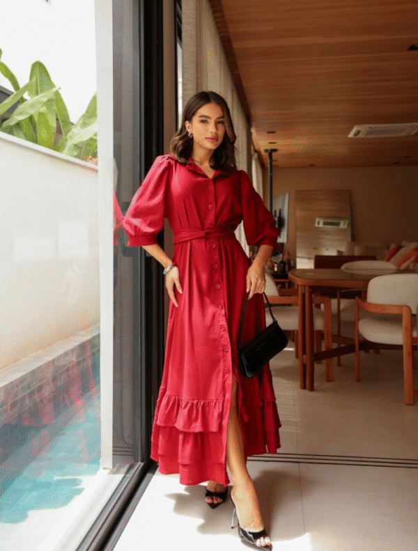 Vestido Longo linha Maria