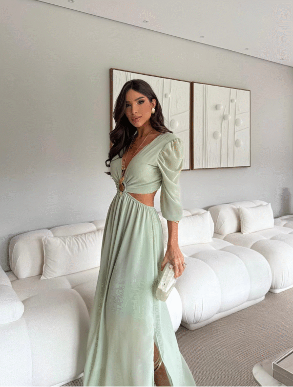Vestido Longo Argola - Imagem 5