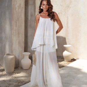 Conjunto Chifon Alça