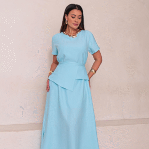 Vestido Clássico Faixa