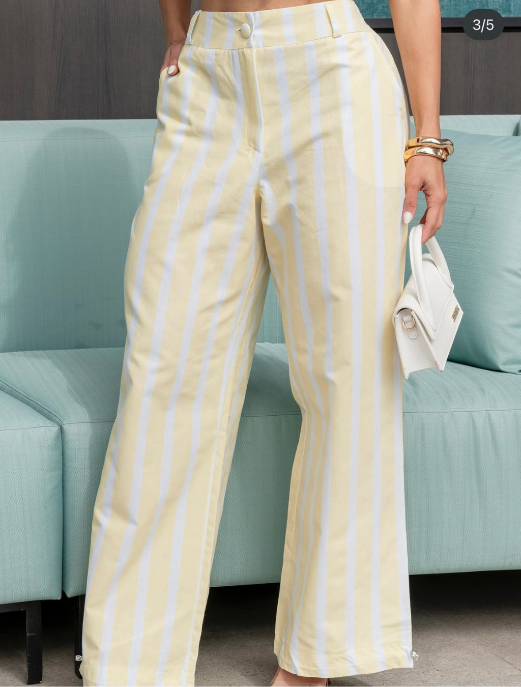 Conjunto em tricoline de algodão - Imagem 3