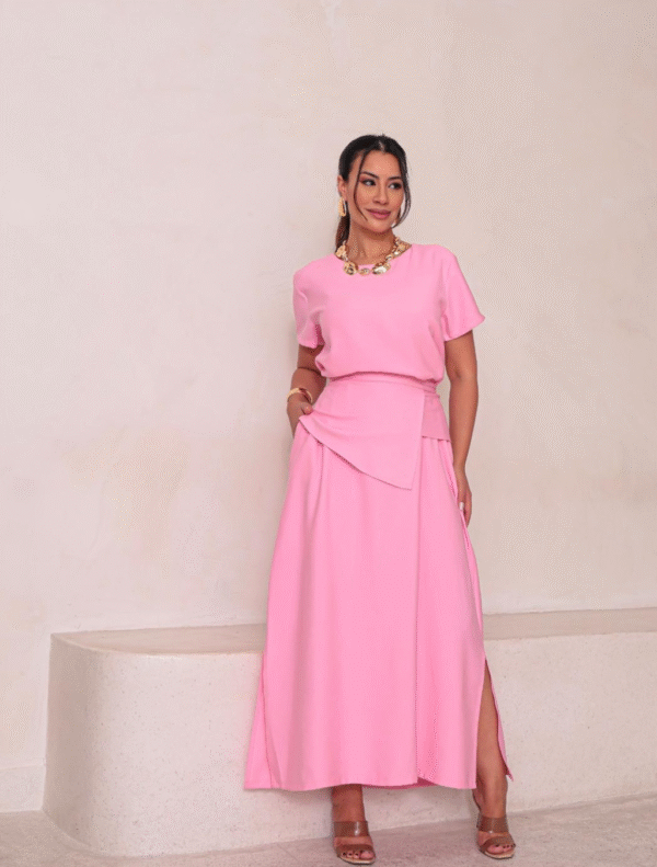 Vestido Clássico Faixa - Imagem 4