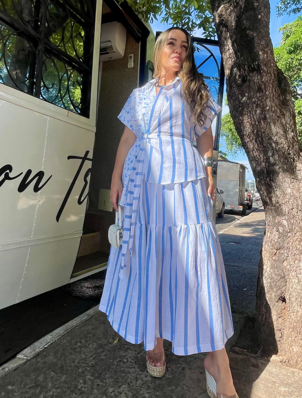 Conjunto de Saia linho exclusivo