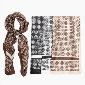 Lenço Cetim Inspiração givenchy