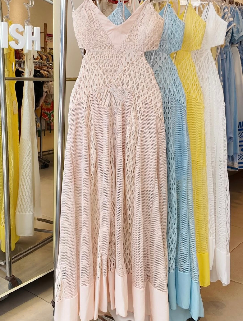 Vestido longo Crochê - Imagem 3