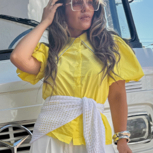 Blusa Camisa Brilhos