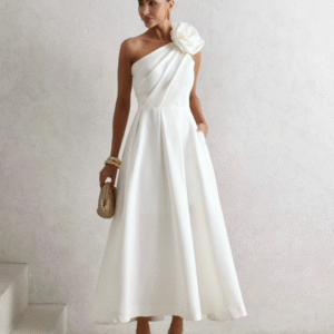 Vestido Alfaiataria godê Flor