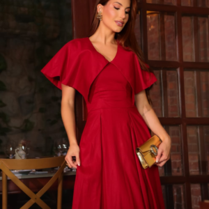 Vestido Tricoline Madamê