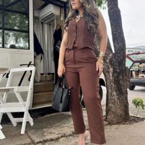 Conjunto Colete Curto