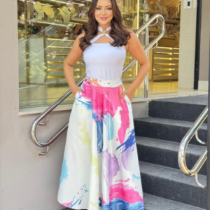 Saia Acetinada Godê